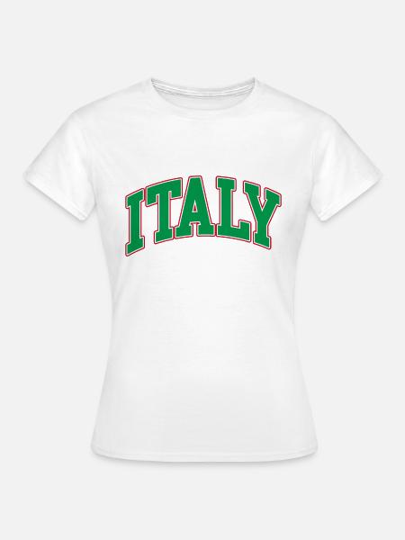 Italien Italy - Frauen T-Shirt - Weiß