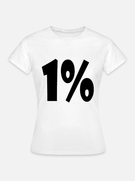1 - Frauen T-Shirt - Weiß