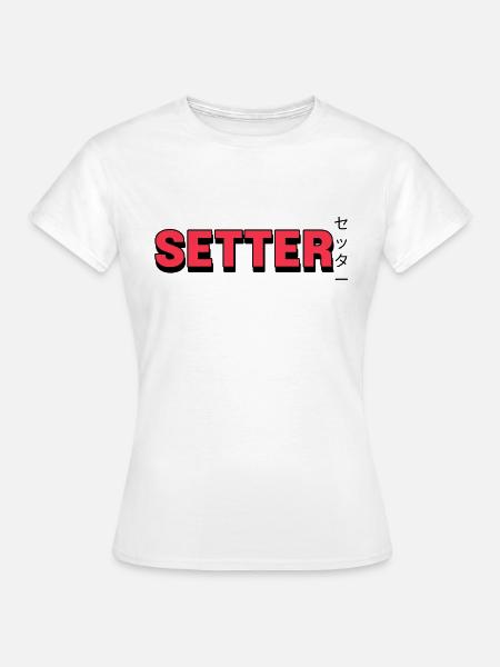Volleyball Setter - Frauen T-Shirt - Weiß