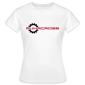ruhrcross - Frauen T-Shirt - Weiß - Vorne - AI Model Female 172 dark (172cm)
