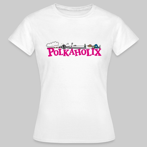 PHX Schriftzug + TV Man - T-shirt Femme