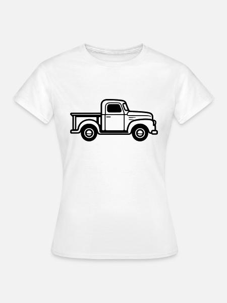 Lkw - Frauen T-Shirt - Weiß