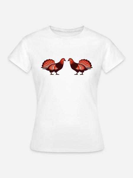 Truthühner - Frauen T-Shirt - Weiß