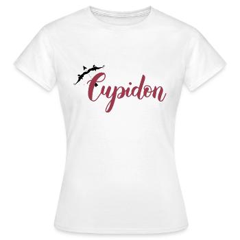 Cupidon - T-shirt Femme - blanc - Devant - AI Model Female 172 dark (172cm)