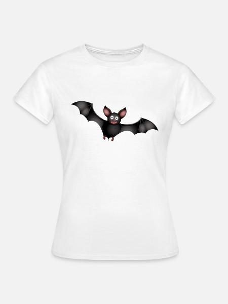 Fledermaus - Frauen T-Shirt - Weiß