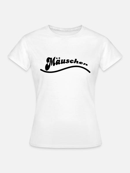 maeuschen - Frauen T-Shirt - Weiß