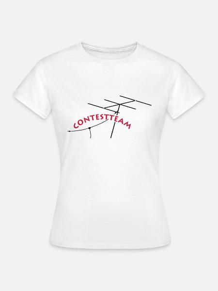 contestteam - Frauen T-Shirt - Weiß