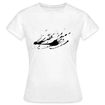 Splish Splash - T-shirt Femme - blanc - Devant - AI Model Female 172 dark (172cm)