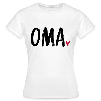 granny - Women's T-Shirt - white - Front - AI Model Female 172 dark (172cm)