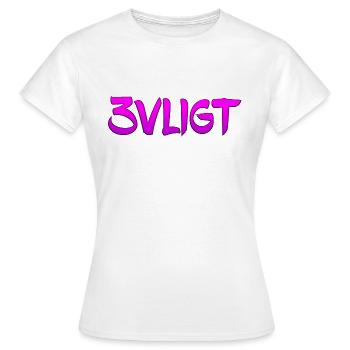 sms chat sprache befestigungen englisch drei 3 drei - Frauen T-Shirt - Weiß - Vorne - AI Model Female 172 dark (172cm)