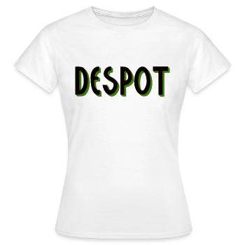 Despot Herrscher Diktator No1 - Frauen T-Shirt - Weiß - Vorne - AI Model Female 172 dark (172cm)