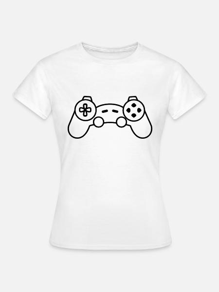 Videospiel-Controller - Frauen T-Shirt - Weiß