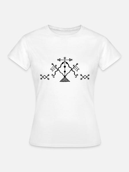 Danmballah - Frauen T-Shirt - Weiß