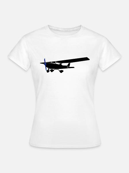 Cessna - Frauen T-Shirt - Weiß
