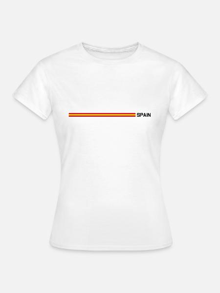 Spain - Frauen T-Shirt - Weiß