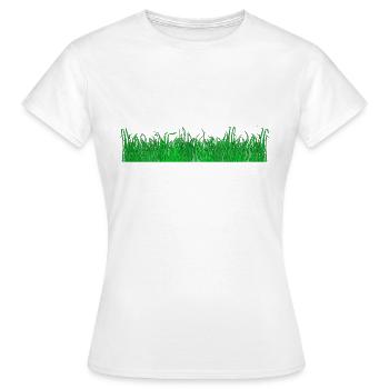 weed - Women's T-Shirt - white - Front - AI Model Female 172 dark (172cm)