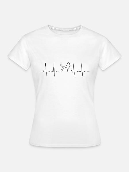 Hund - Frauen T-Shirt - Weiß