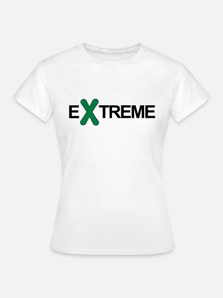 SNOWBOARD, Extreme snowboarding, winter, sneeuw - Vrouwen T-shirt - wit