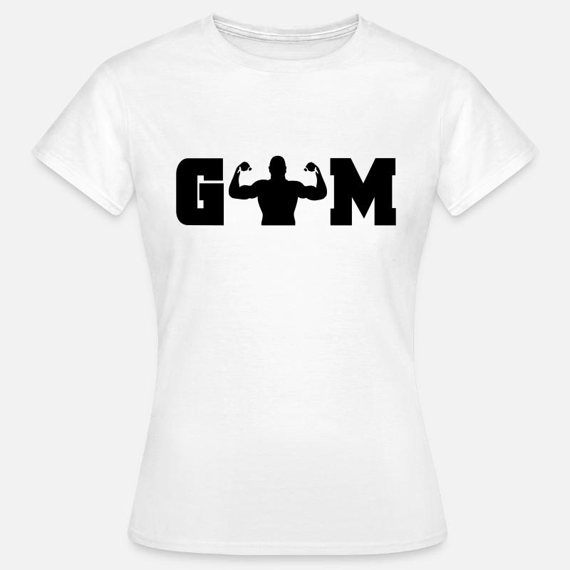 gym - Women's T-Shirt - white