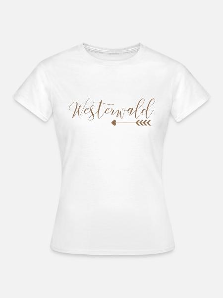 Westerwald - Frauen T-Shirt - Weiß