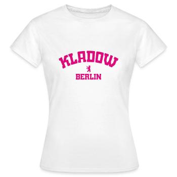 Kladow - Spandau - Berlin - Deutschland - Allemagne - T-shirt Femme - blanc - Devant - AI Model Female 172 dark (172cm)