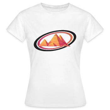 Pyramids of Egypt - Women's T-Shirt - white - Front - AI Model Female 172 dark (172cm)
