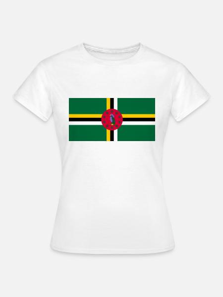 Dominica - Frauen T-Shirt - Weiß