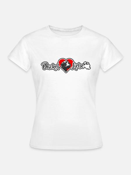 DackelLiebe - Frauen T-Shirt - Weiß