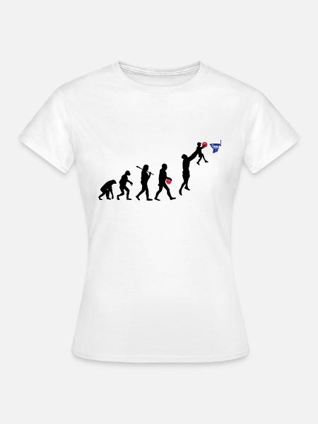 Evolution Basket daddy - T-shirt Femme - blanc
