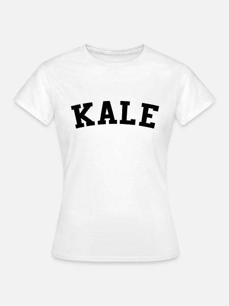 Kale - KOLESON COUTURE - Frauen T-Shirt - Weiß