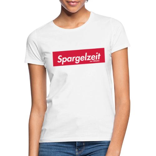 Spargelzeit ist Almanzeit - Frauen T-Shirt