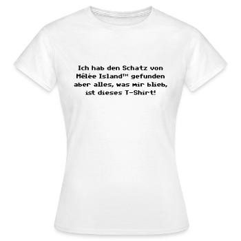 Der Schatz von Mêlée Island aus Monkey Island - Frauen T-Shirt - Weiß - Vorne - AI Model Female 172 dark (172cm)