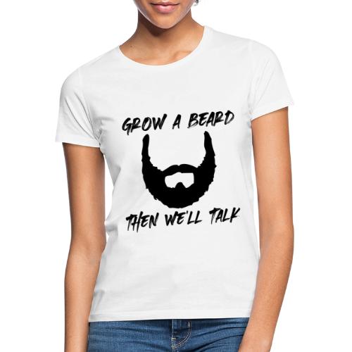 crescere una barba uomo alfa arte barba uomo - Maglietta da donna