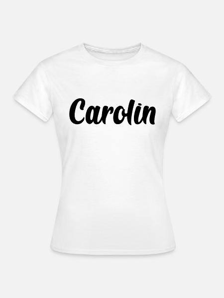 Carolin - Frauen T-Shirt - Weiß