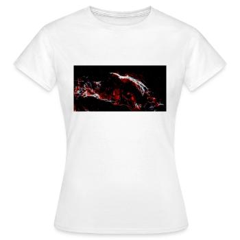 veil nebula - T-shirt Femme - blanc - Devant - AI Model Female 172 dark (172cm)