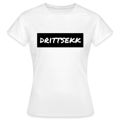 Drittsekk (vit) - T-shirt dam