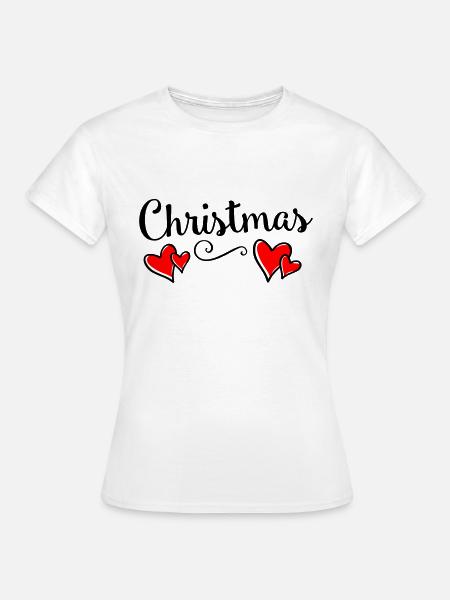 christmas - Frauen T-Shirt - Weiß