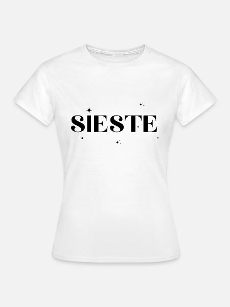 Stern-Nickerchen - Frauen T-Shirt - Weiß