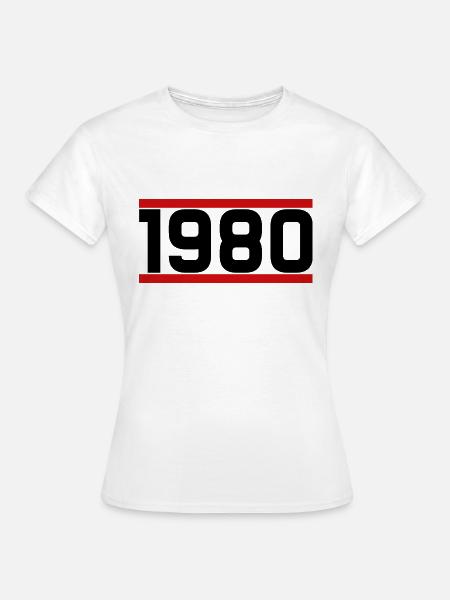 Alte Schule 1980 - Frauen T-Shirt - Weiß