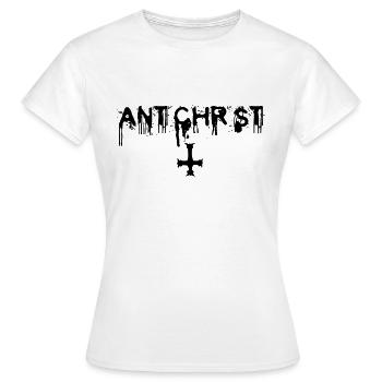 Antichrist - Lucifer - T-shirt Femme - blanc - Devant - AI Model Female 172 dark (172cm)