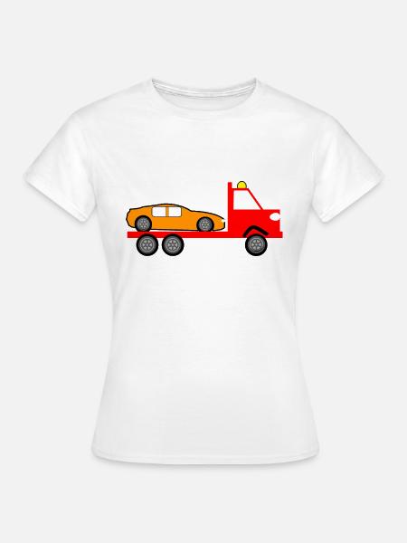 Truck - Frauen T-Shirt - Weiß