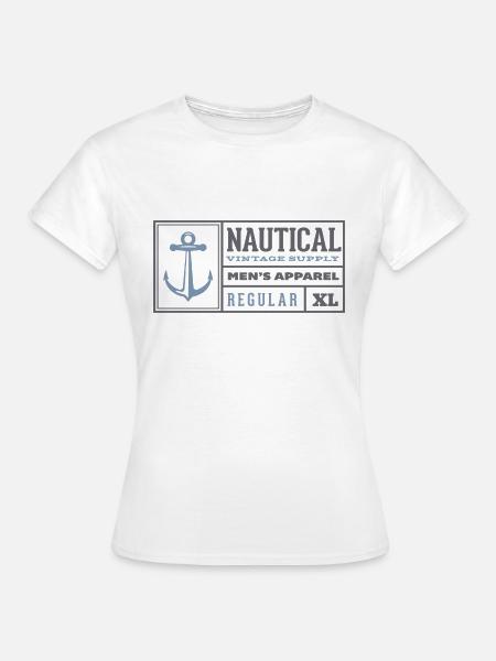 Nautical - Frauen T-Shirt - Weiß