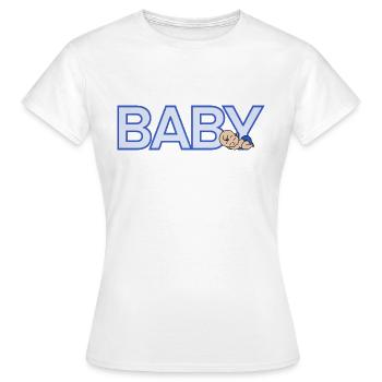 Bébé - T-shirt Femme - blanc - Devant - AI Model Female 172 dark (172cm)