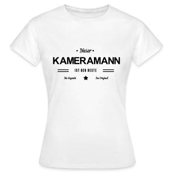 Bester Kameramann - Frauen T-Shirt - Weiß - Vorne - AI Model Female 172 dark (172cm)
