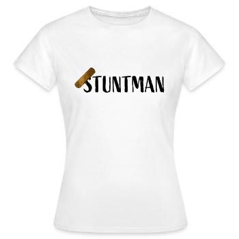 Cascadeur - T-shirt Femme - blanc - Devant - AI Model Female 172 dark (172cm)