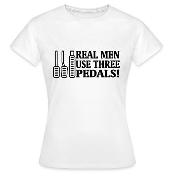 Voiture voiture - T-shirt Femme - blanc - Devant - AI Model Female 172 dark (172cm)