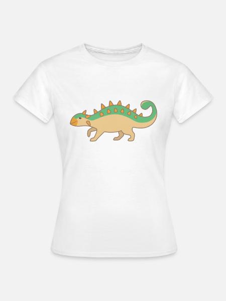 Ankylosaurus - Frauen T-Shirt - Weiß