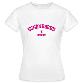 Schöneberg - Berlin - Deutschland - Allemagne - T-shirt Femme - blanc - Devant - AI Model Female 172 dark (172cm)