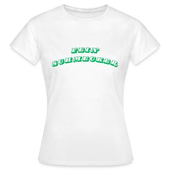 Feinschmecker Design - Frauen T-Shirt - Weiß - Vorne - AI Model Female 172 dark (172cm)