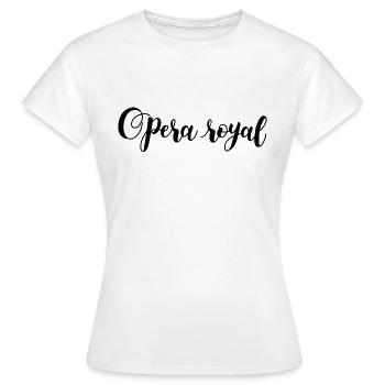Royal Opera House - Women's T-Shirt - white - Front - AI Model Female 172 dark (172cm)